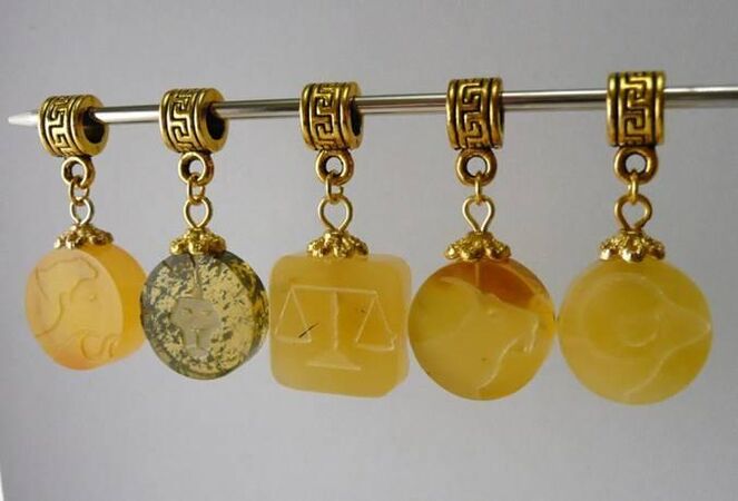 Ang amber crafts sumala sa zodiac sign makadani sa kahimsog ug suwerte
